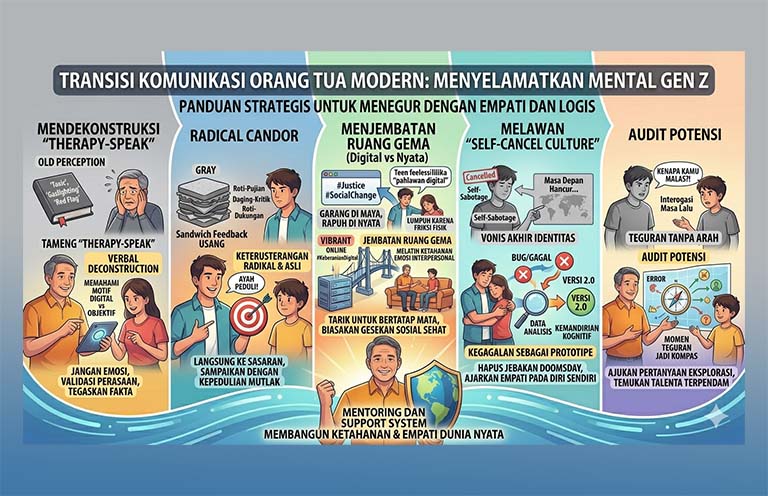 Cara Menegur Kesalahan Anak Gen Z Tanpa Merusak Mentalnya