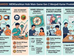 Cara Mengarahkan Hobi Main Game Gen Z Menjadi Karier Produktif