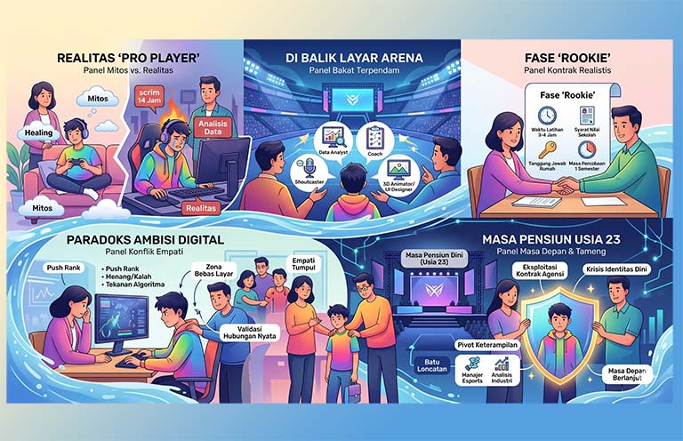 Cara Orang Tua Merespon Keinginan Anak Gen Z Menjadi Pro Player