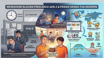 Memahami Alasan Gen Z Lebih Suka Kerja Freelance Daripada Kantoran