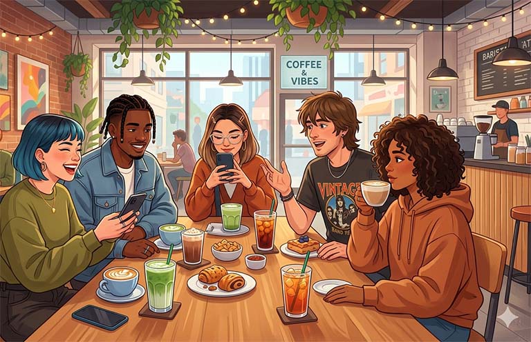 Memahami Alasan Gen Z Lebih Suka Nongkrong Di Kafe Daripada Di Rumah