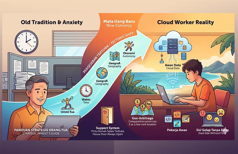 Memahami Konsep Digital Nomad Sebagai Cita-Cita Gen Z