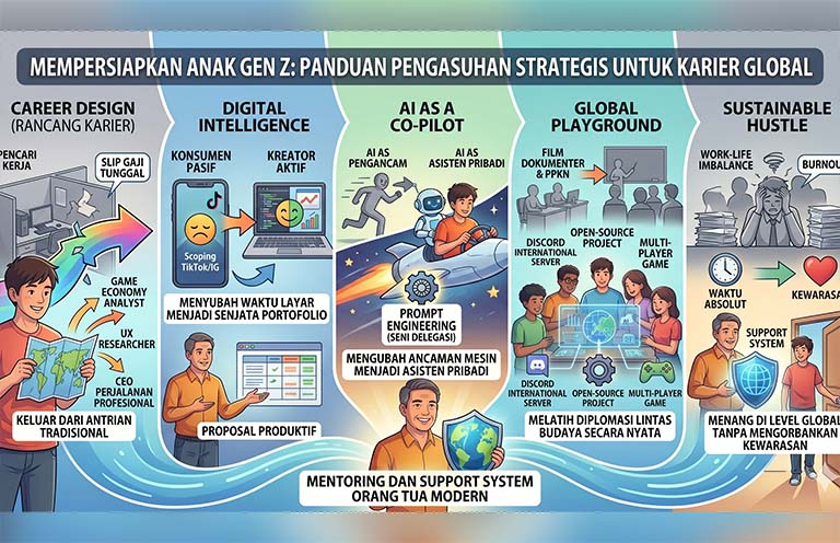 Tips Mempersiapkan Anak Gen Z Menghadapi Persaingan Kerja Global