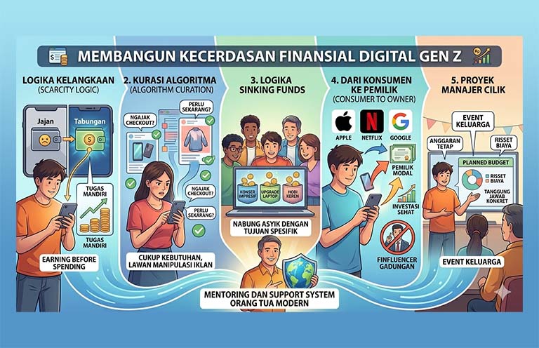 Tips Mengajar Literasi Keuangan Sejak Dini Untuk Anak Gen Z