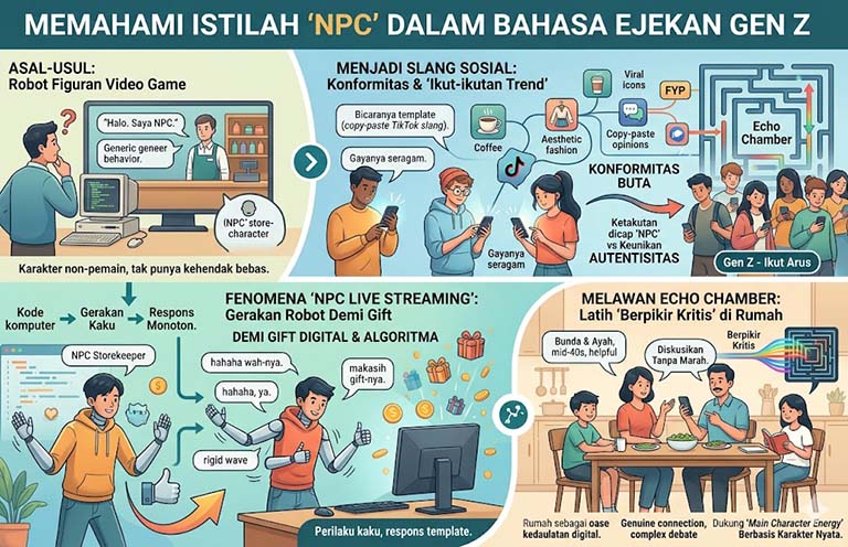 Apa Yang Dimaksud Dengan Npc Dalam Bahasa Ejekan Gen Z