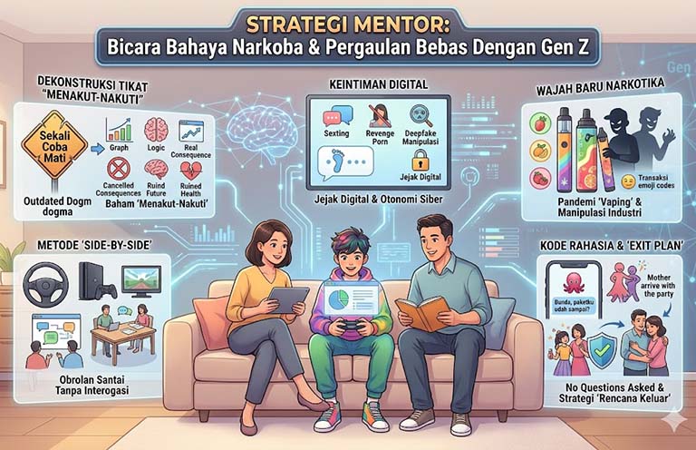 Cara Bicara Tentang Bahaya Narkoba Dan Pergaulan Bebas Dengan Gen Z