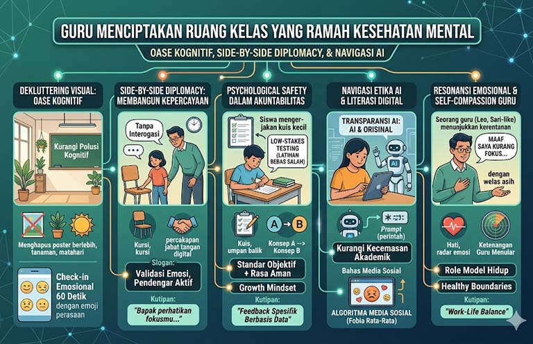 Cara Guru Menciptakan Ruang Kelas Yang Ramah Kesehatan Mental