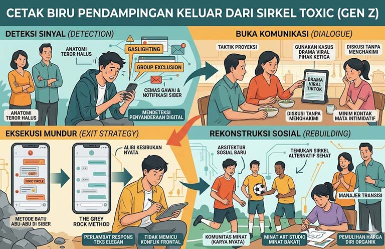 Cara Membantu Gen Z Keluar Dari Toxic Relationship Dengan Temannya