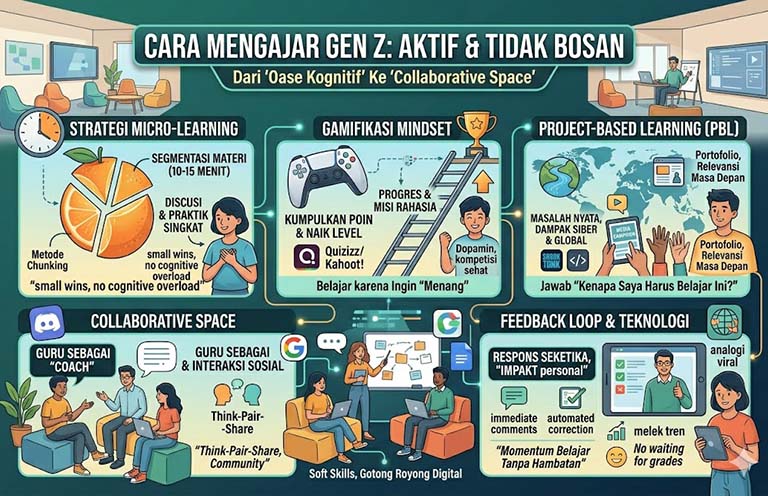 Cara Mengajar Siswa Gen Z Agar Tidak Bosan Di Dalam Kelas