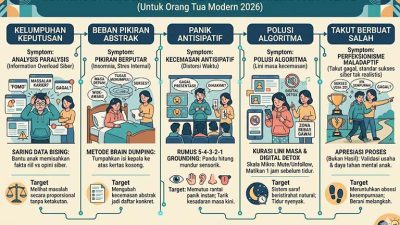 Cara Menghentikan Kebiasaan Overthinking Pada Anak Muda Gen Z