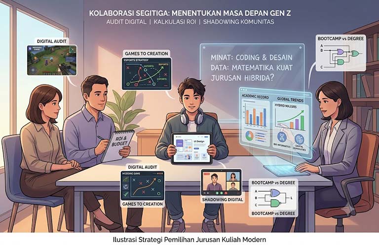 Tips Memilih Jurusan Kuliah Yang Sesuai Dengan Minat Bakat Gen Z